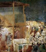 GIOTTO di Bondone Canonization of St Francis oil painting artist